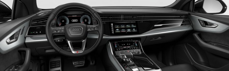 Audi Q8, Q8 50 TDI quattro, barva bílá