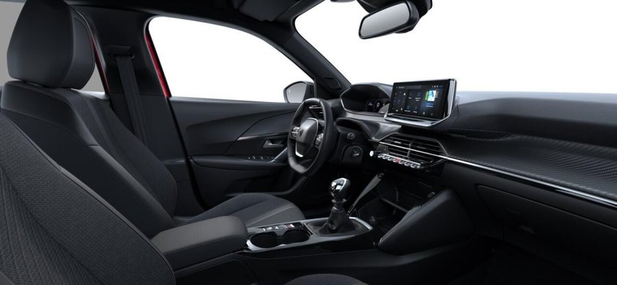 Peugeot 2008, Peugeot 2008 ALLURE Turbo 100 MAN6, barva červená