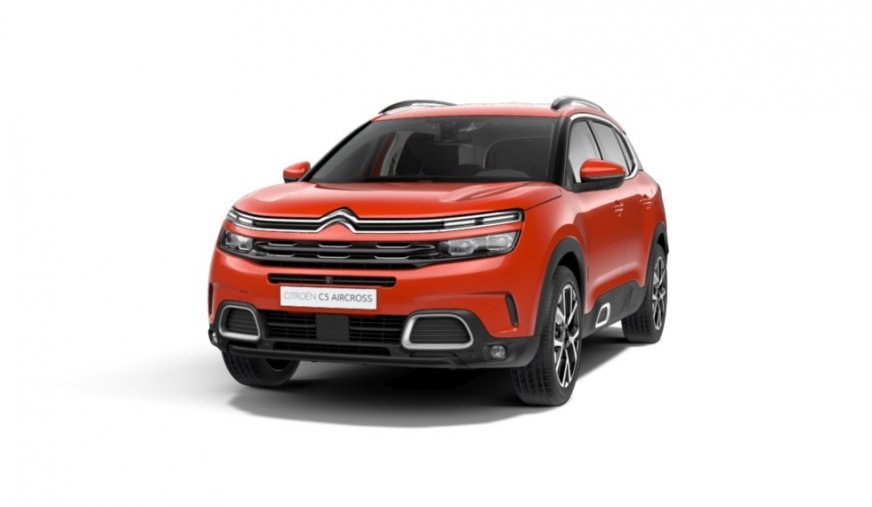 Citroën C5 Aircross, 2.0 BlueHDi 180, barva červená