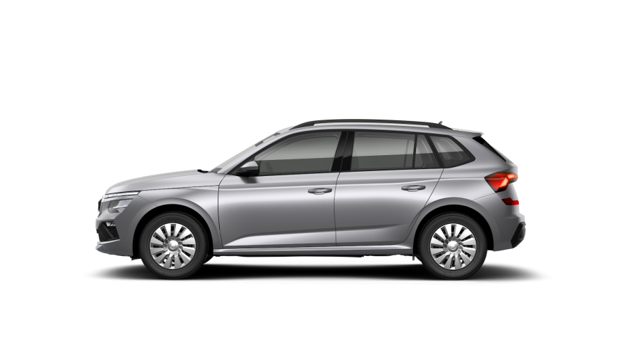 Škoda Kamiq, 1,0 TSI 70 kW 5-stup. mech., barva stříbrná