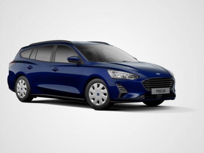 Ford Focus, 1.0 EcoBoost, barva modrá