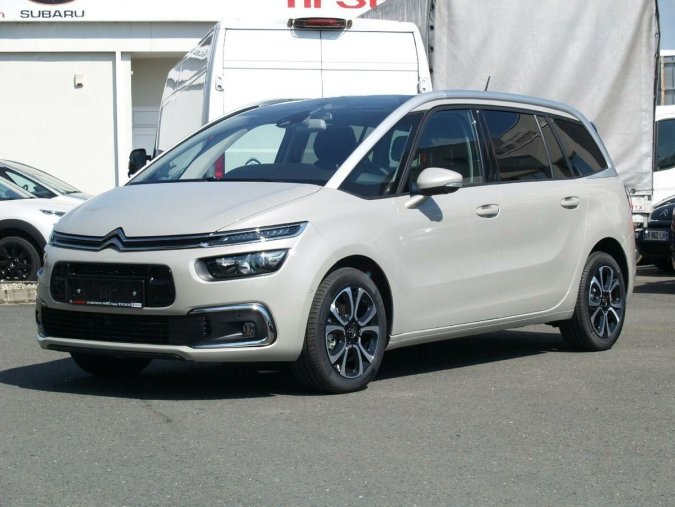 Citroën Grand C4 Spacetourer, Citroën Grand C4 SpaceTourer Shine 2,0BHDi 160 AT8, barva šedá