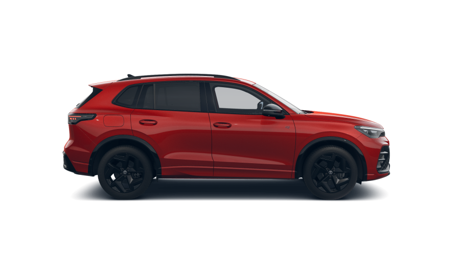 Volkswagen Tiguan, Tiguan R-Line 1,5 TSI 200 kW eHybrid, barva červená