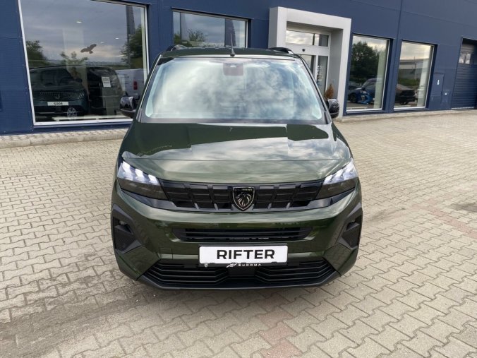 Peugeot Rifter, Peugeot Rifter Long Allure BlueHDi130 EAT8 N1, barva zelená