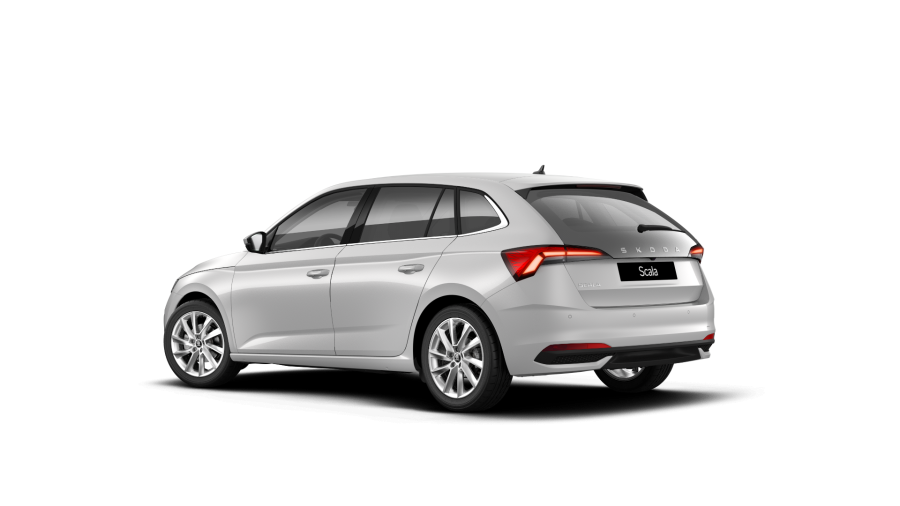 Škoda Scala, 1,0 TSI 85 kW 6-stup. mech., barva bílá