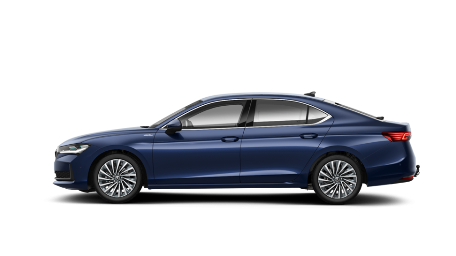 Škoda Superb, 2,0 TDI 110 kW 7-stup. automat., barva modrá