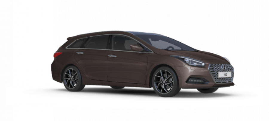 Hyundai i40, 1,6 CRDi 100 kW (diesel) 7 st. DCT, barva bronzová