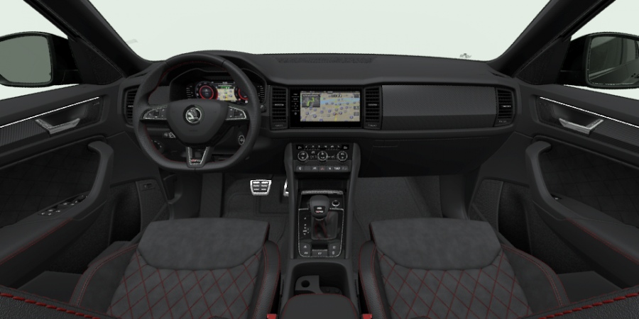 Škoda Kodiaq, 2,0 TDI 176 kW 7-stup. automat. 4x4, barva černá