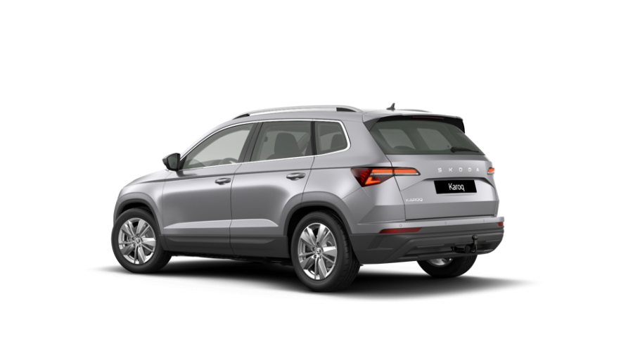 Škoda Karoq, 1,5 TSI 110 kW 6° manuální, barva stříbrná