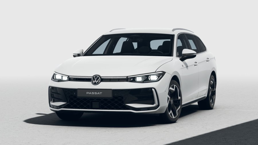 Volkswagen Passat, Passat R-Line 2,0 TDI 110 kW, barva bílá