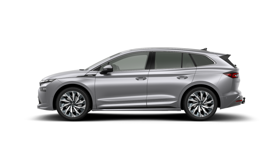 Škoda Enyaq iV, 82 kWh 210,00 kW 1° automatická 4x4, barva stříbrná