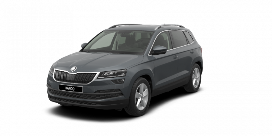 Škoda Karoq, 2,0 TDI 110 kW 6-stup. mech., barva šedá