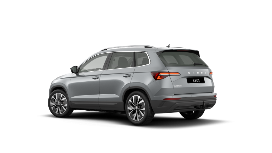 Škoda Karoq, 1,5 TSI 110 kW 7° automatická DSG, barva stříbrná