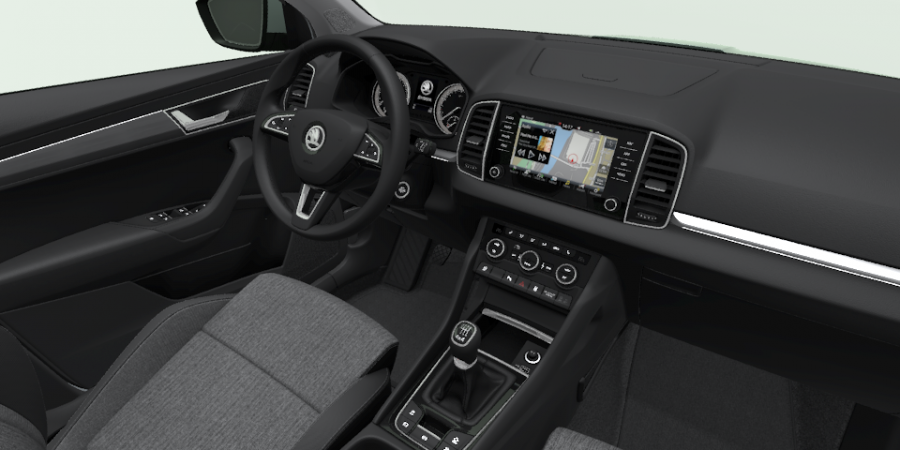 Škoda Karoq, 2,0 TDI 110 kW 6-stup. mech. 4x4, barva stříbrná