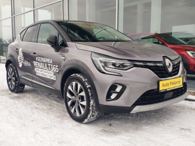 Renault Captur, Intens Tce 130k EDC, barva šedá