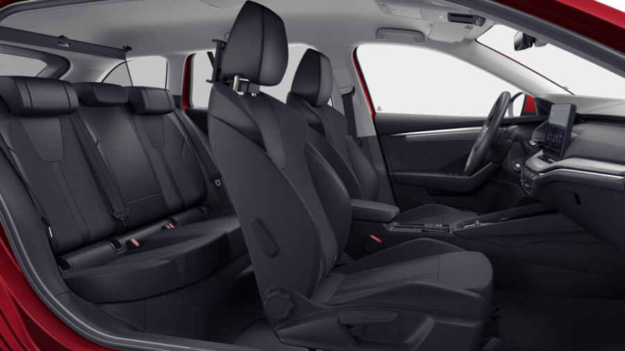 Škoda Octavia, 1,5 TSI m-HEV 110 kW 7° automatická DSG, barva červená