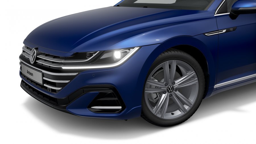 Volkswagen Arteon, Arteon R-Line 1,5 TSI 6G, barva modrá