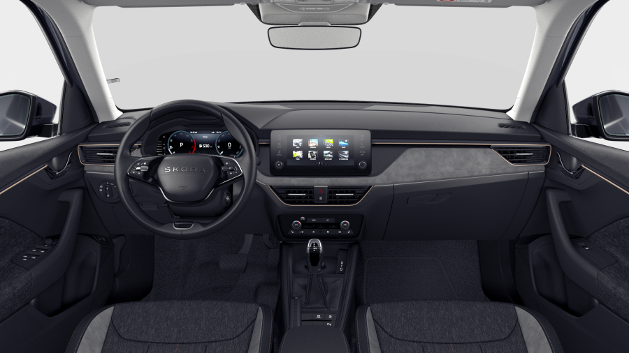 Škoda Kamiq, 1,5 TSI 110 kW 7° automatická DSG, barva šedá