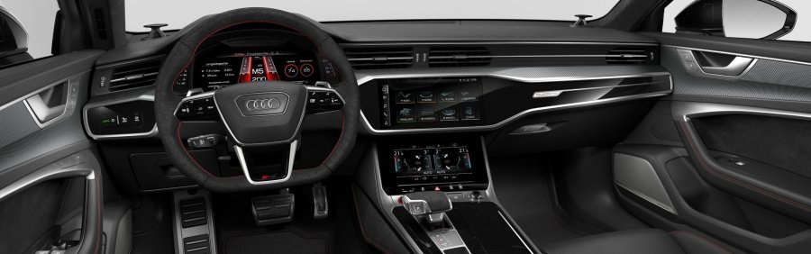 Audi A6, RS6 Avant TFSI 441 kW quattro, barva šedá