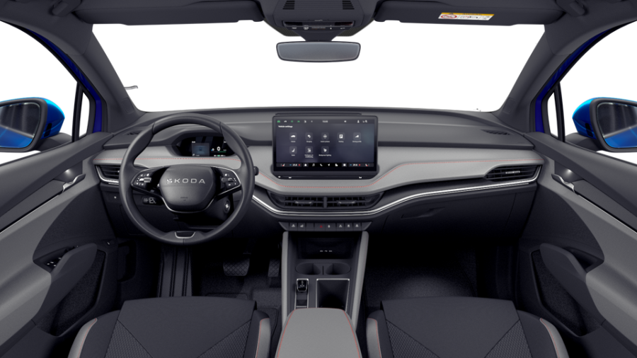 Škoda Elroq, 82 kWh 1° převodovka, barva modrá