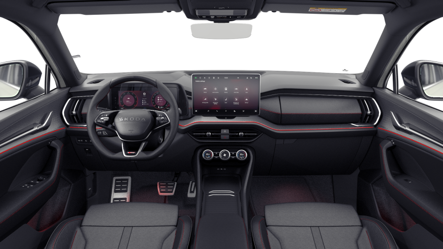 Škoda Kodiaq, 2,0 TSI 195 kW 7° automatická DSG 4x4, barva šedá