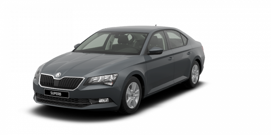 Škoda Superb, 2,0 TDI 110 kW 6-stup. mech., barva šedá