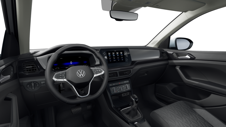 Volkswagen T-Cross, T-Cross People 1.0 TSI 85 kW 7DSG, barva stříbrná