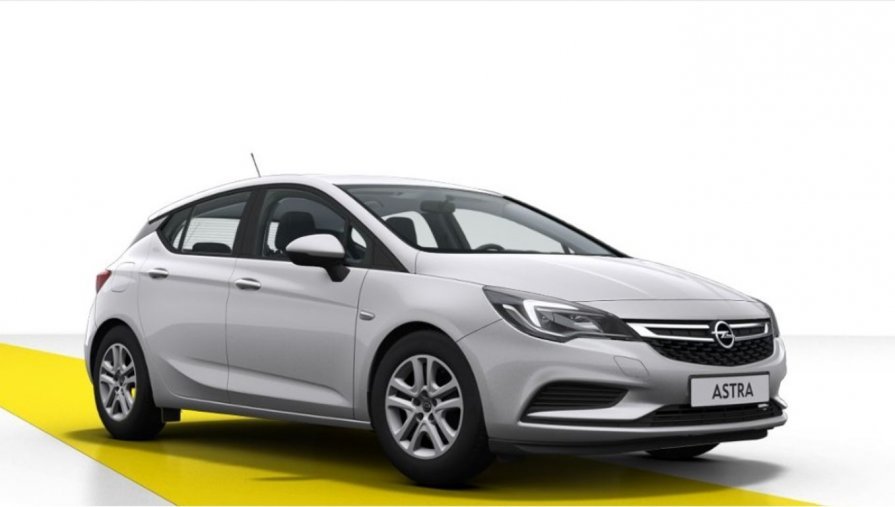 Opel Astra, Smile 1,4 Turbo 92 kW, barva stříbrná