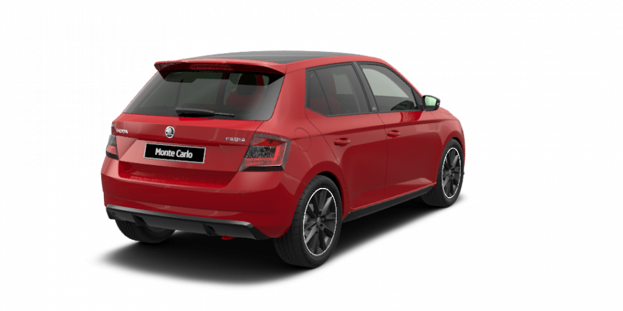 Škoda Fabia, 1,0 TSI 81 kW 6-stup. mech., barva červená