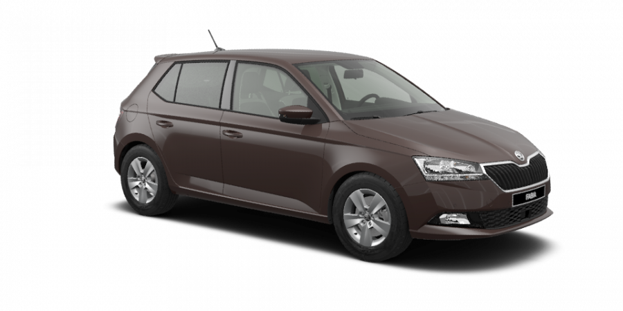 Škoda Fabia, 1,0 TSI 70 kW 7-stup. automat., barva hnědá
