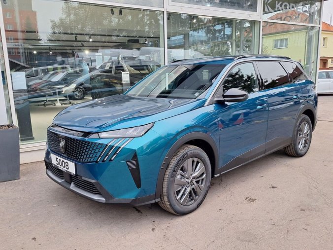 Peugeot 5008, Peugeot 5008 ALLURE Hybrid 145 e-DCS6, barva modrá
