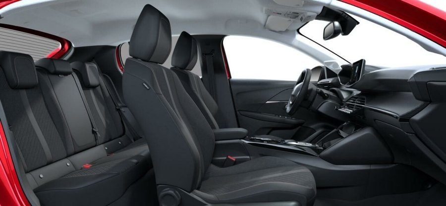 Peugeot 208, Peugeot 208 ALLURE Hybrid 110 e-DCS6, barva červená