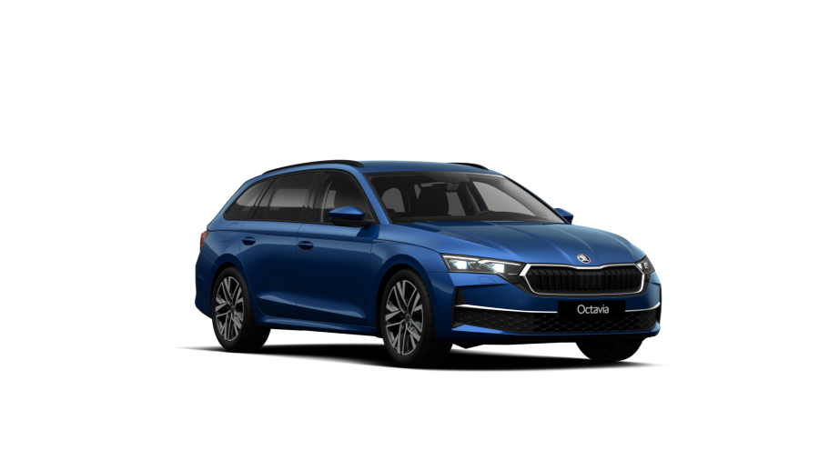 Škoda Octavia, 1,5 TSI m-HEV 110 kW 7-stup. automat., barva modrá