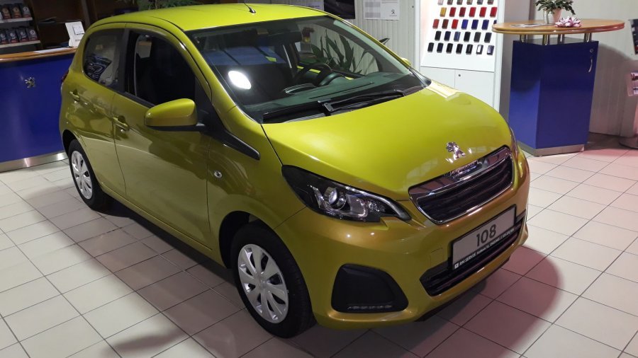 Peugeot 108, 5dv. ACTIVE 1.0 VTi 72 S&S MAN5-5078, barva zelená