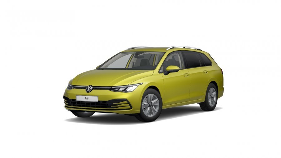 Volkswagen Golf Variant, Golf Variant Life 1,5 TSI 6G, barva žlutá