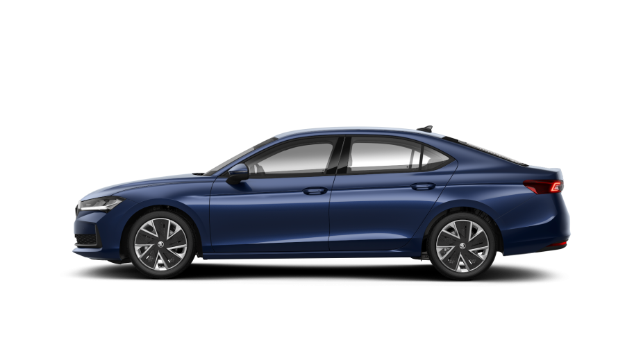 Škoda Superb, 2,0 TDI 110 kW 7-stup. automat., barva modrá