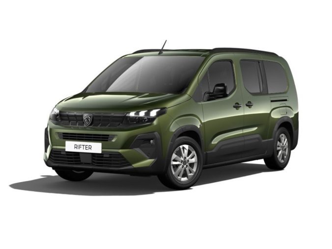 Peugeot Rifter, Peugeot Rifter LONG ALLURE, paket Style, barva zelená