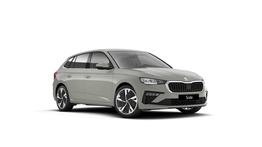Škoda Scala, 1,0 TSI 85 kW 7° automatická DSG, barva šedá