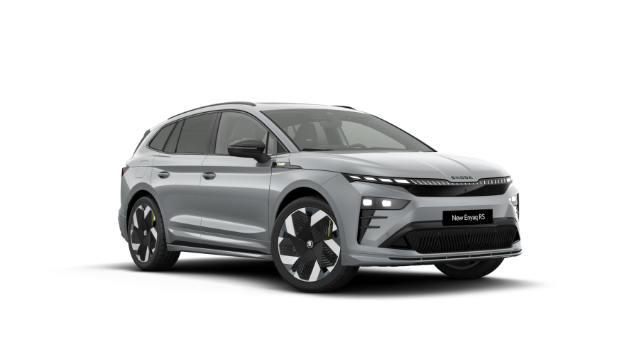 Škoda Enyaq iV, 84 kWh 250 kW 1° automatická 4x4, barva stříbrná