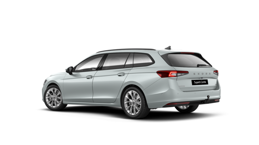 Škoda Superb, 2,0 TDI 142 kW 7-stup. automat. 4x4, barva stříbrná