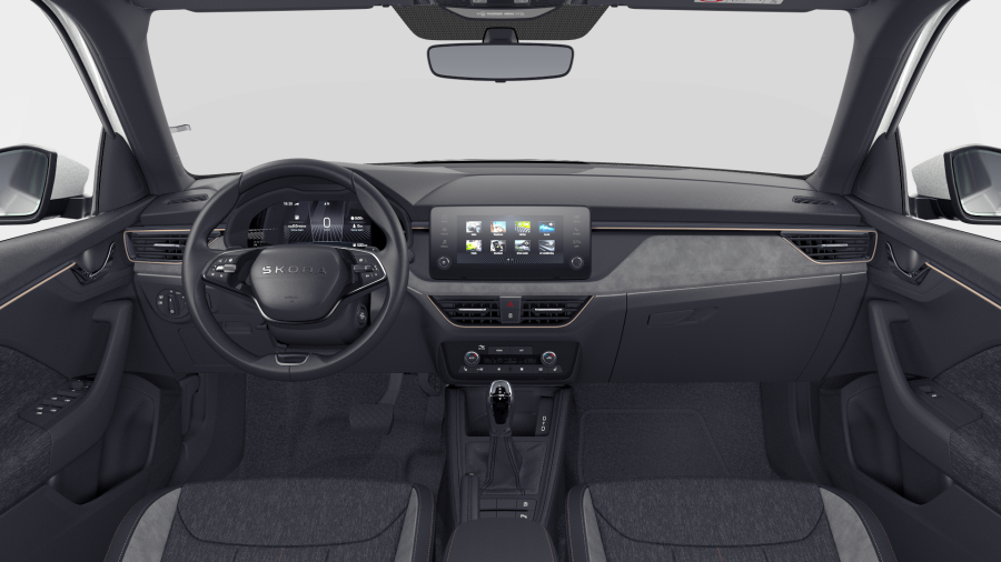 Škoda Kamiq, 1,5 TSI 110 kW 7° automatická DSG, barva bílá