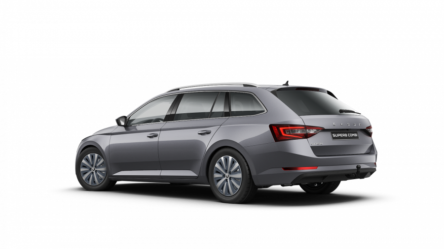 Škoda Superb, 2,0 TDI 147 kW 7-stup. automat., barva šedá
