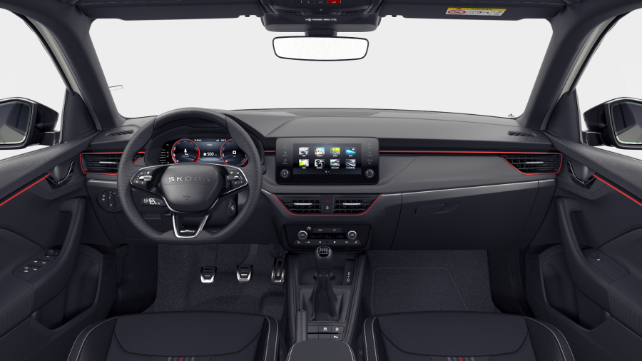 Škoda Scala, 1,0 TSI 85 kW 6° manuální, barva šedá