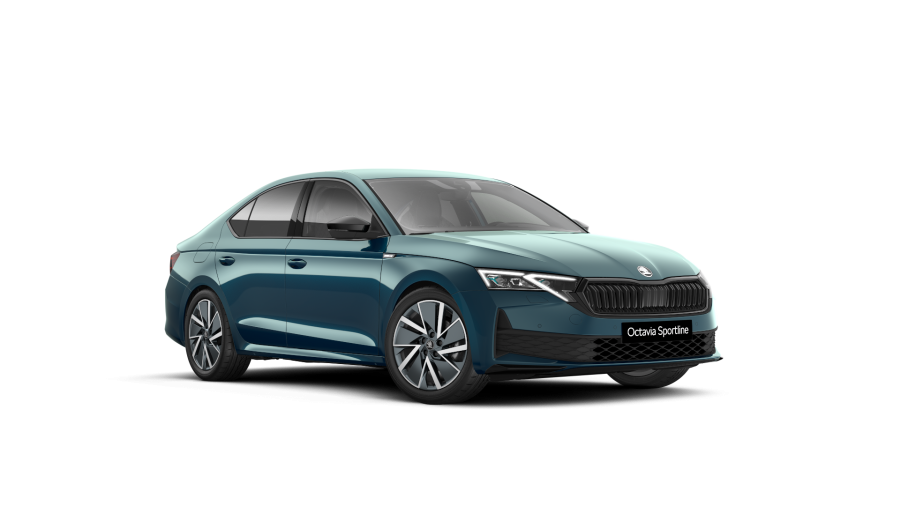 Škoda Octavia, 1,5 TSI m-HEV 110 kW 7-stup. automat., barva zelená