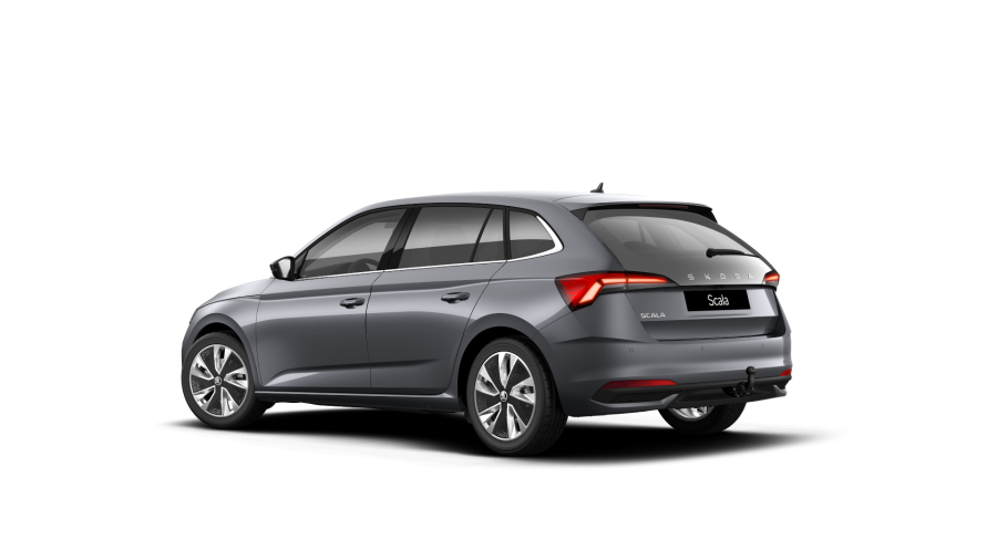 Škoda Scala, 1,5 TSI 110 kW 7° automatická DSG, barva šedá