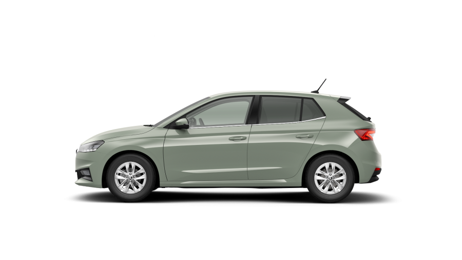 Škoda Fabia, 1,0 TSI 70 kW 5° manuální, barva zelená