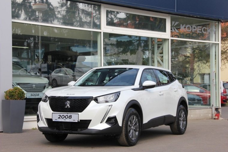 Peugeot 2008, ACTIVE 1.2 PT 130k MAN6, barva bílá