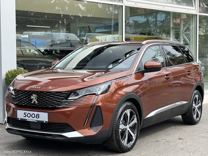 Peugeot 5008, ALLURE PACK 1.5 BHDi EAT8, barva oranžová