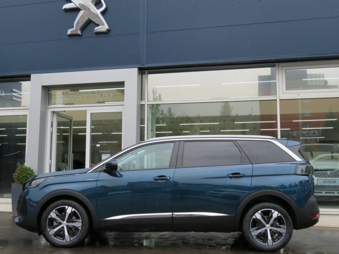 Peugeot 5008, Peugeot 5008 ALLURE PACK 1.2 PT 130k EAT8, barva modrá