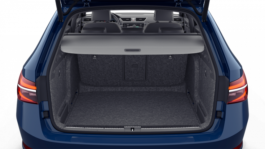 Škoda Superb, 2,0 TDI 147 kW 7-stup. automat. 4x4, barva modrá